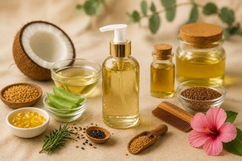 DIY Homemade Hair Serum