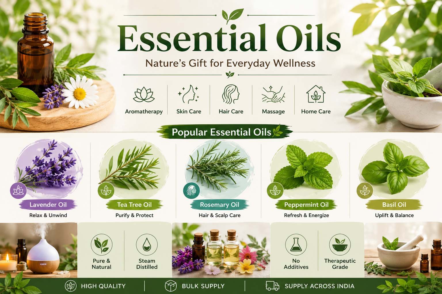 Essential Oils: How to Choose the Right Oil for Your Everyday Needs